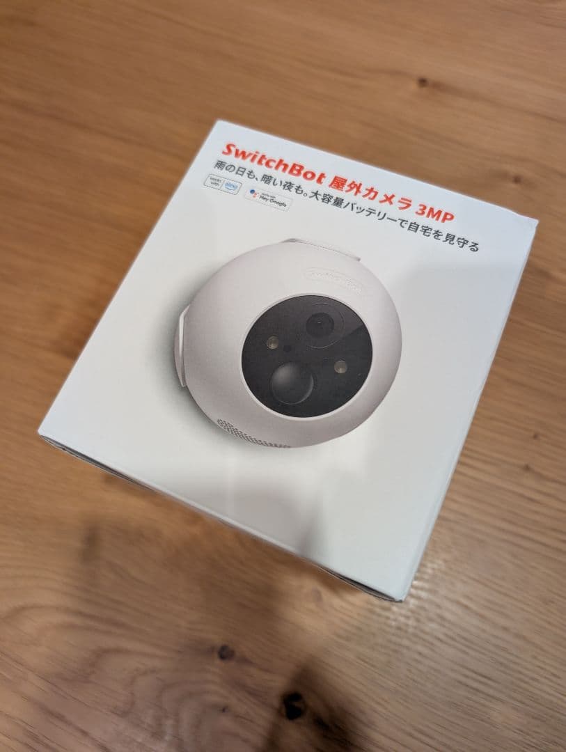 【未開封】SwitchBot 屋外カメラ 3MP