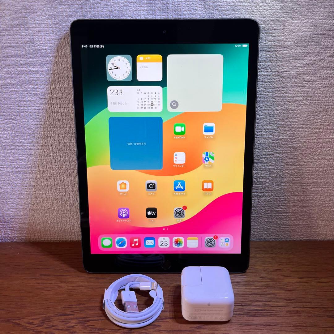 ［良品/訳あり］Apple iPad 第7世代/32GB/スペースグレー②