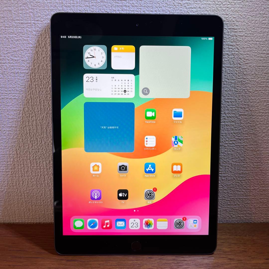 ［良品/訳あり］Apple iPad 第7世代/32GB/スペースグレー②