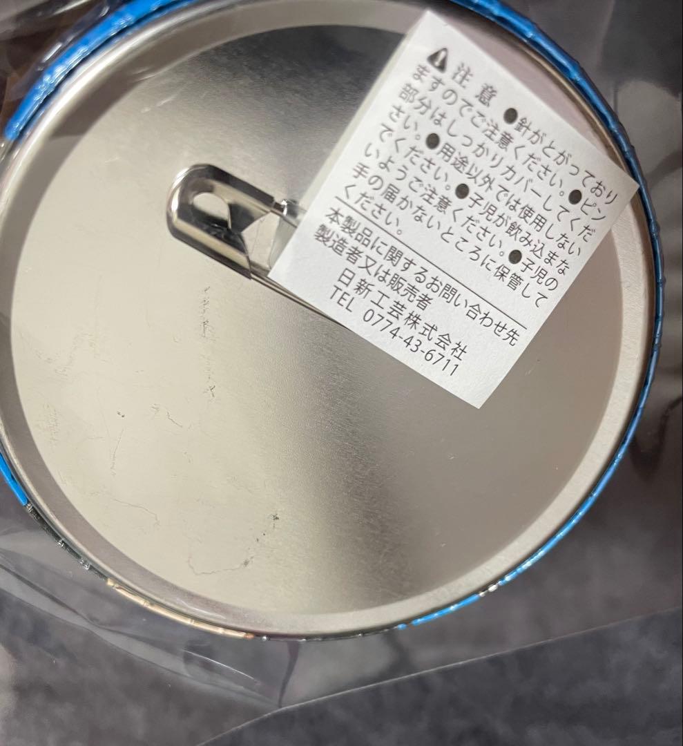 けいおん！　ナムコ・ナンジャタウン　ゲーム 景品　秋山澪　缶バッジ