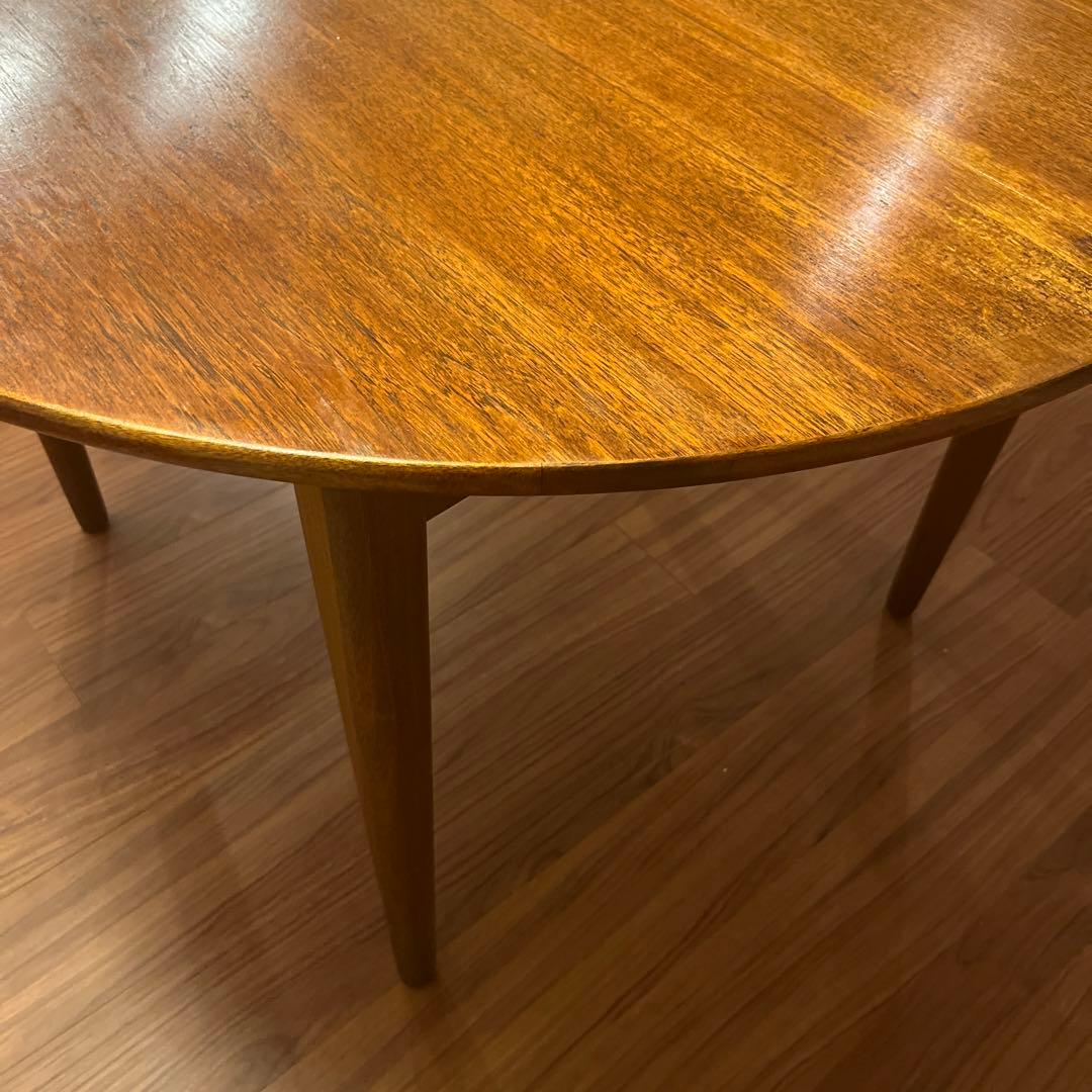 Jentique ラウンドエクステンションテーブル　直径107cm