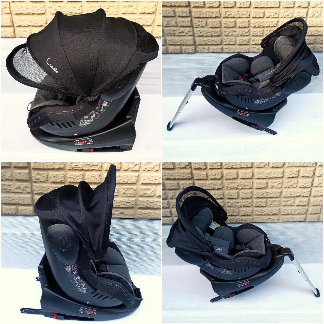 【美品】クレイドル・オーカクルターンプライムⅡ isofix バースデイ限定