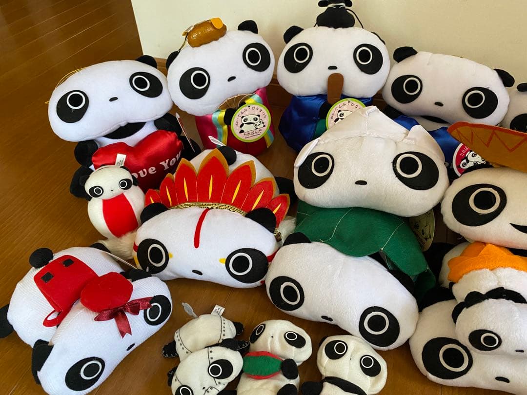 レトロ サンエックス たれぱんだ ぬいぐるみ おてだま 20点 まとめ売り
