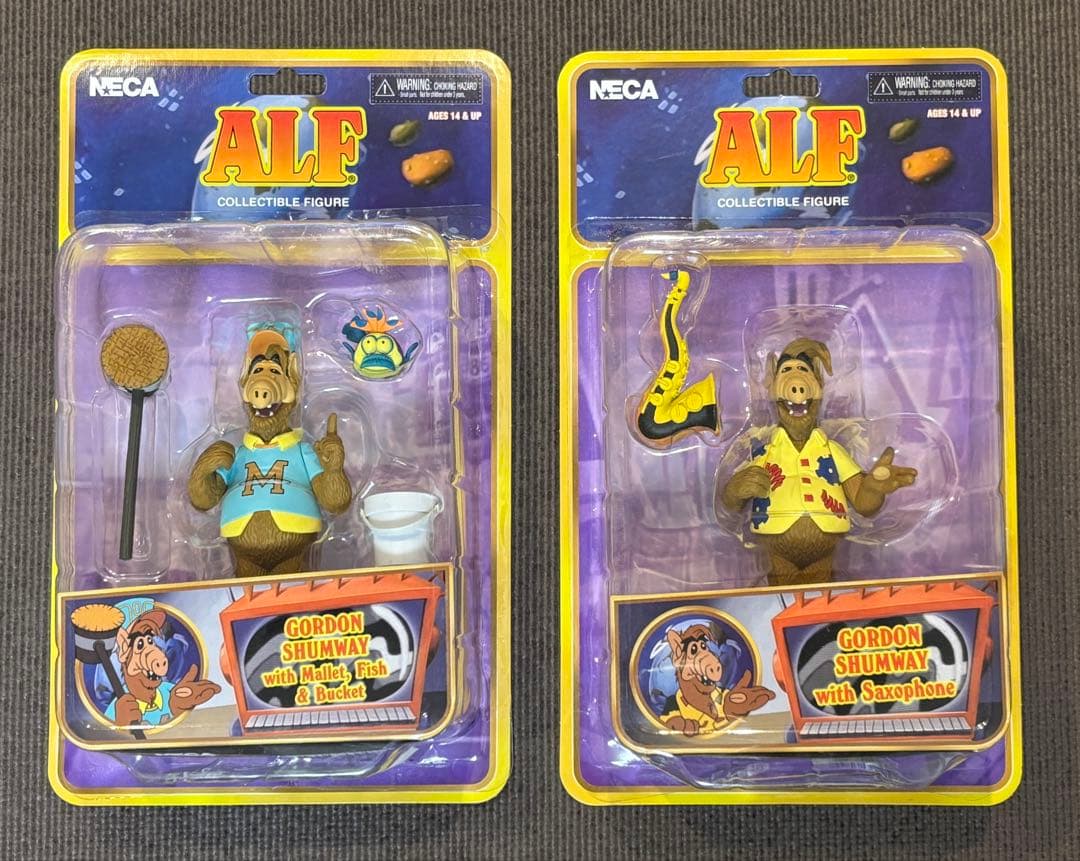 ALF コレクティブルフィギュア 2点セット