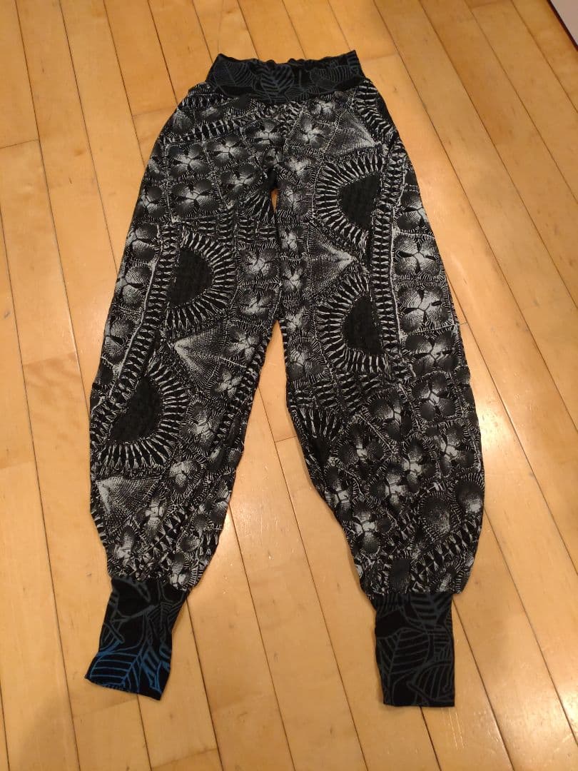 juana de arco アラジンパンツ ニャンドゥティ柄 アルゼンチン S