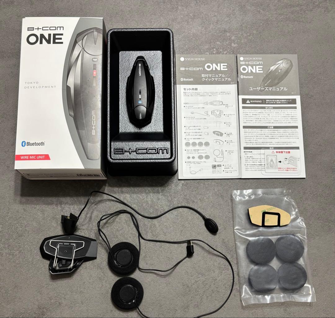 美品　B+COM ONE ビーコム ワン ワイヤーマイク