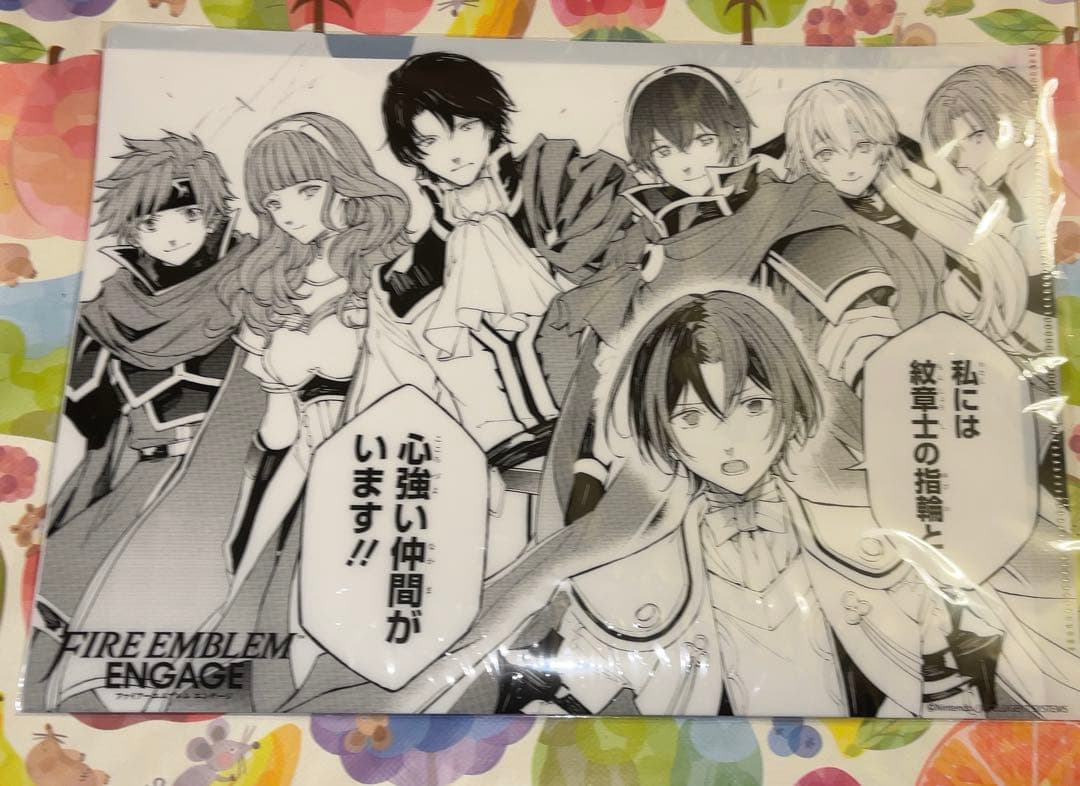 ファイアーエムブレムエンゲージ 抽プレ品 A4クリアファイル