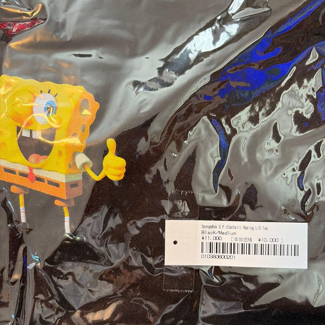 新品Supreme SpongeBob Castelli Racing L/S