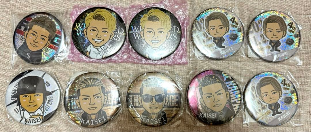 THERAMPAGE ランペ 武知海青　缶バッジ　セット　レア　バラ売り可