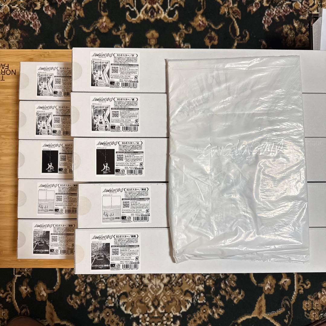 シンエヴァンゲリオン B2 ポスター 5種類2セット　新品未開封