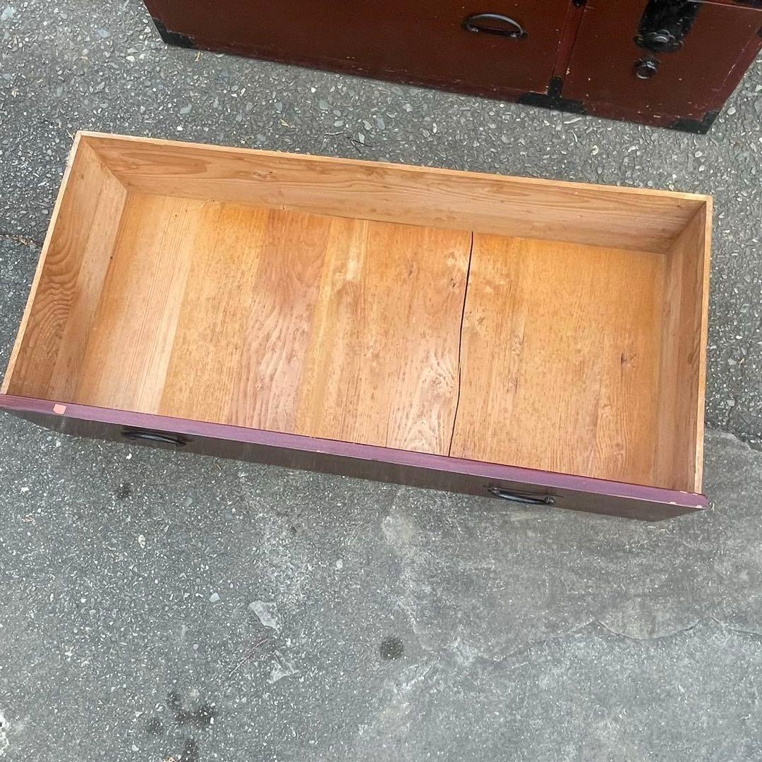 時代箪笥　五段　収納家具　アンティーク