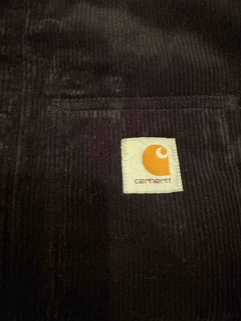 Carhartt コーデュロイジャケット L 黒 値下げ受け付けてます