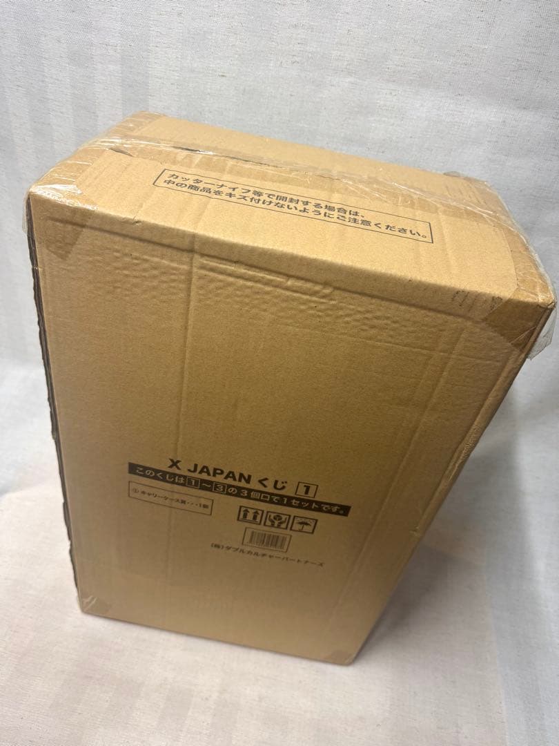 新品・箱も未開封 X JAPAN スーツケース 一番くじ