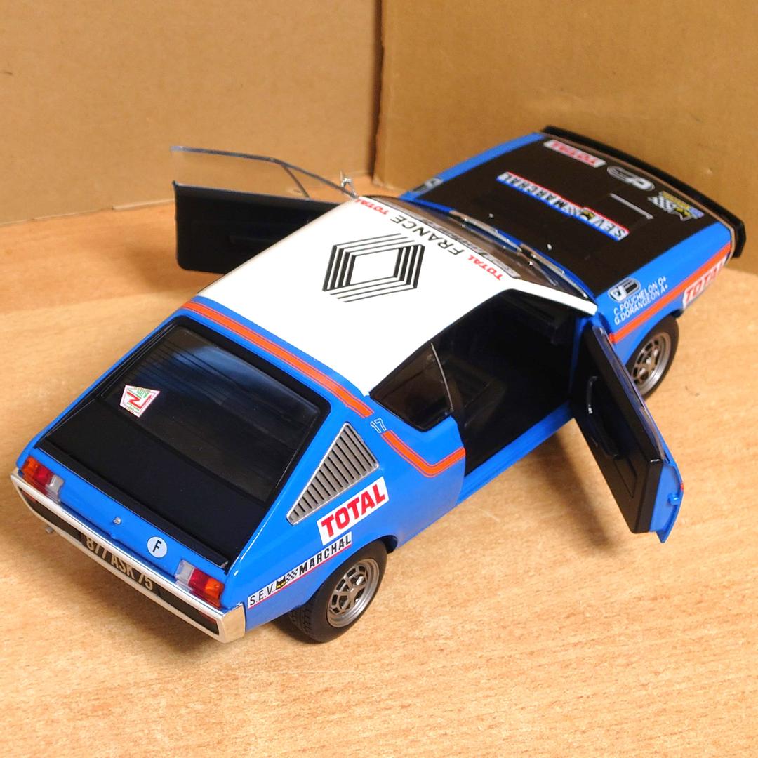 1/18 ルノー 17 ゴルディニ アビジャン ニース 1976 #42 ブルー