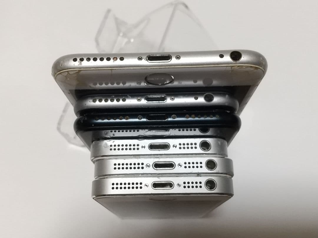 iPhone5s/6s/6plus/8セット 画面割れあり