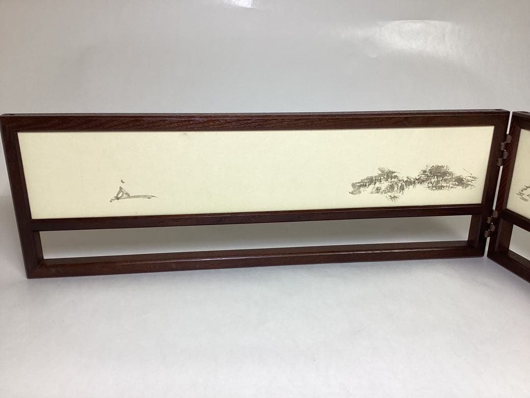 風炉先 煎茶用 あじろ 紙箱入 茶道具 古物品