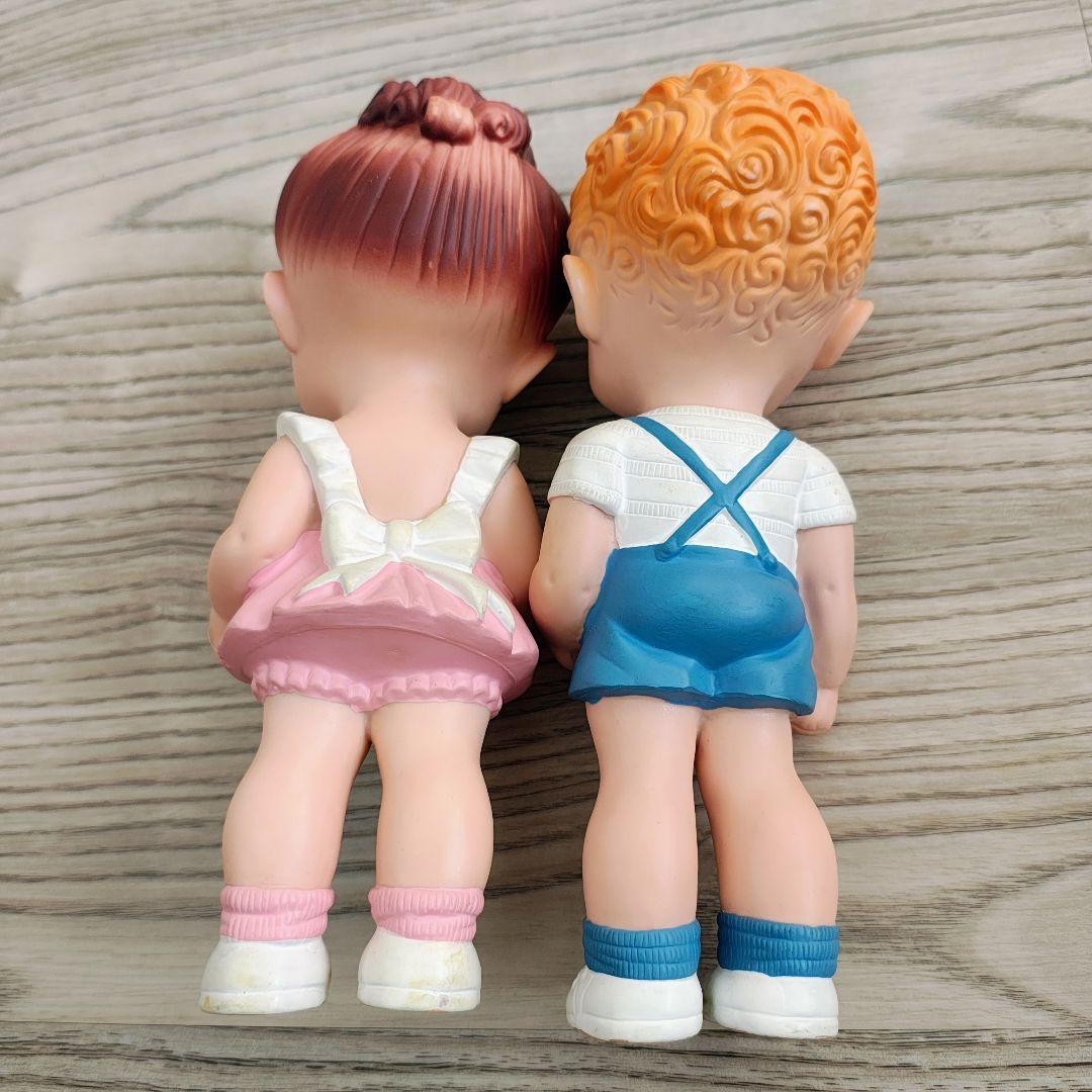 【sun rubber】男の子&女の子＆ひつじ　5つセット