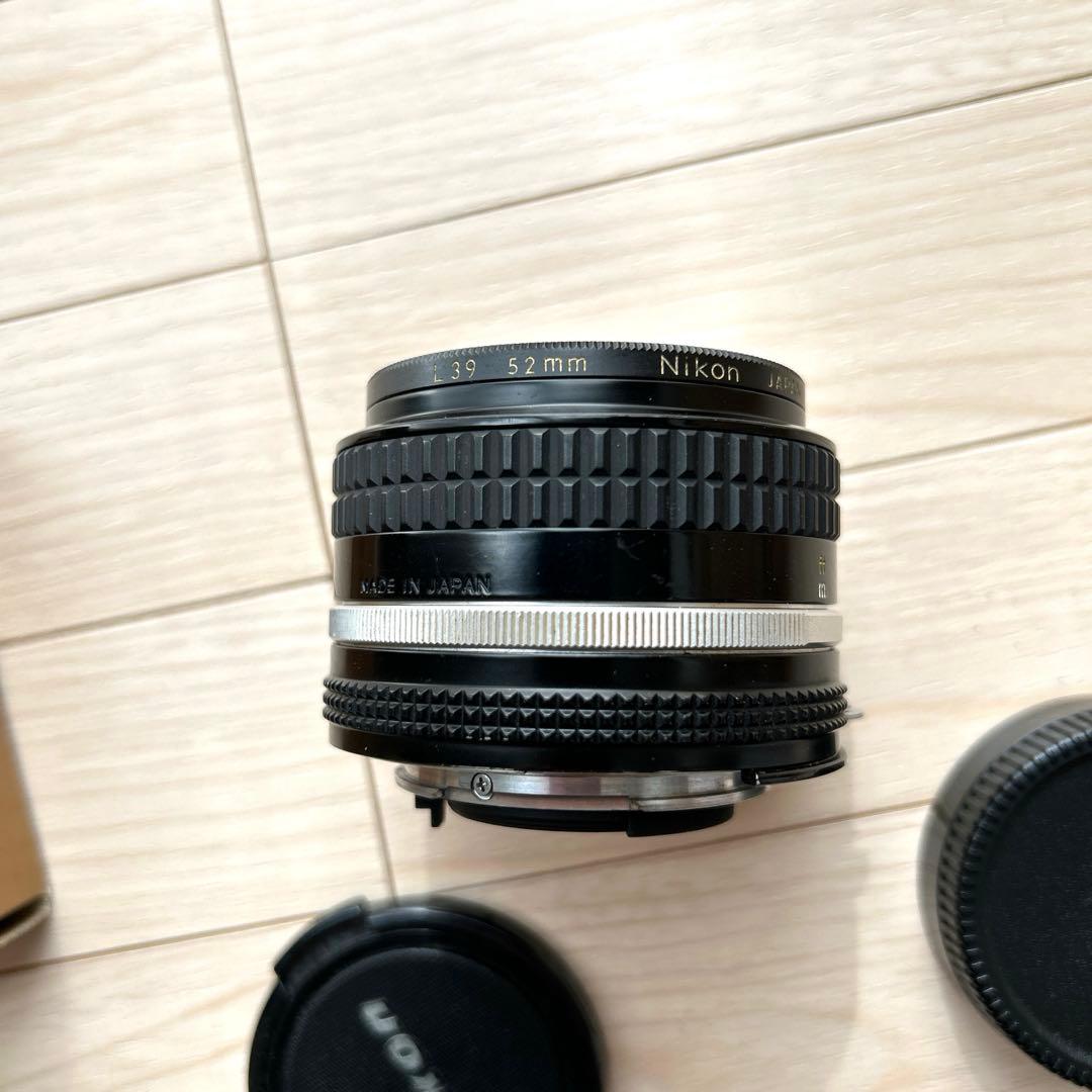 Nikon NIKKOR 50mm 1:1.4 HS-9 未使用レンズフード付き