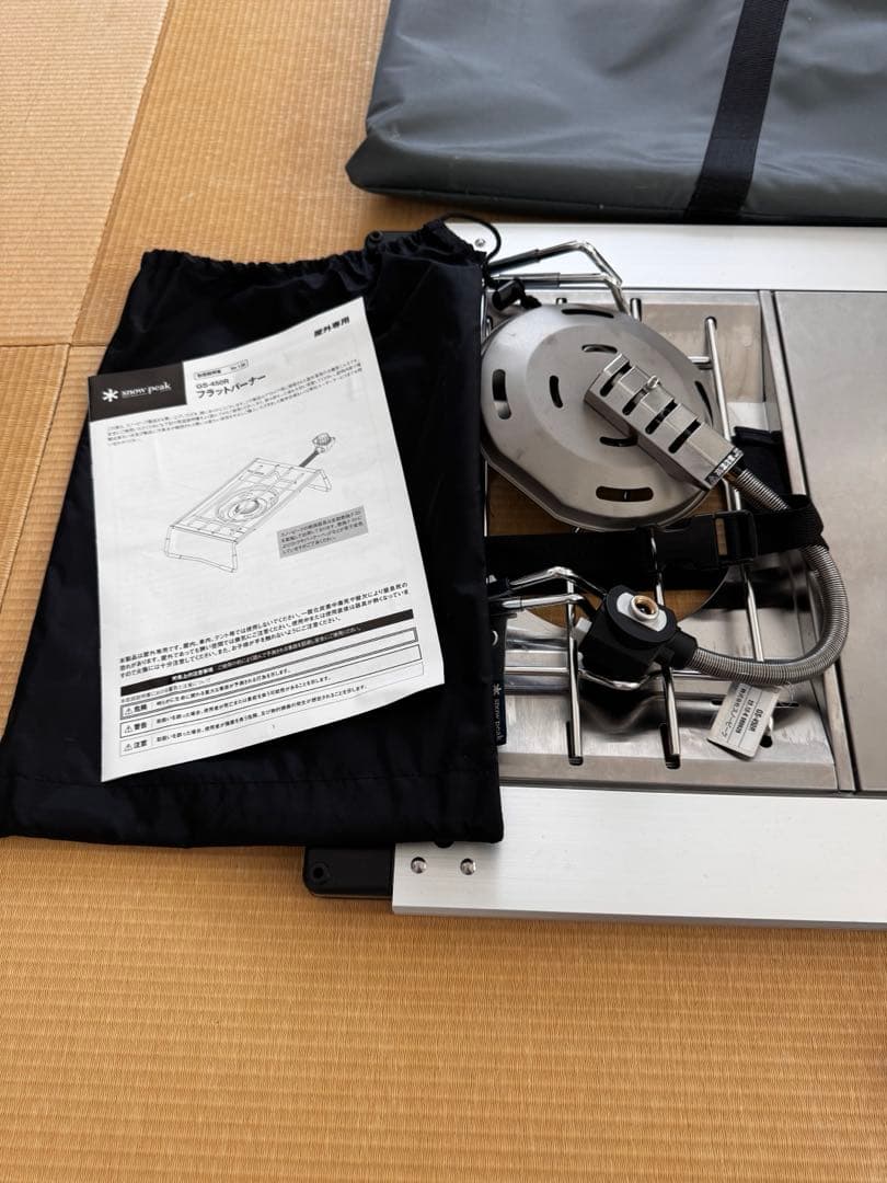 IGT テーブル ロング6種9点セット スノーピーク フラットバーナー