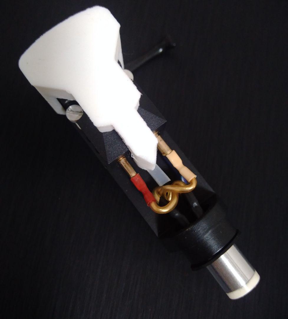 デノン MCカートリッジ DL-103 ヘッドシェル AT MG-9 音質良好