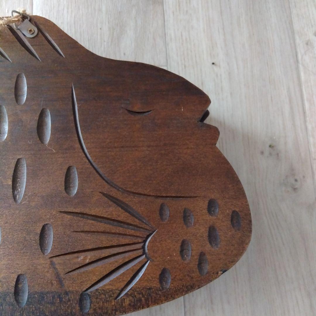 木製魚型収納ボックス＆キ−ケ−ス