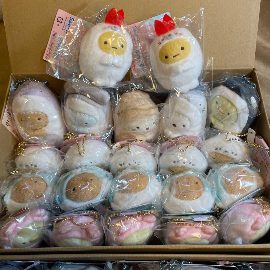 42個まとめ売り☆すみっこぐらし 水族館限定 ぶらさげぬいぐるみ コンプリート