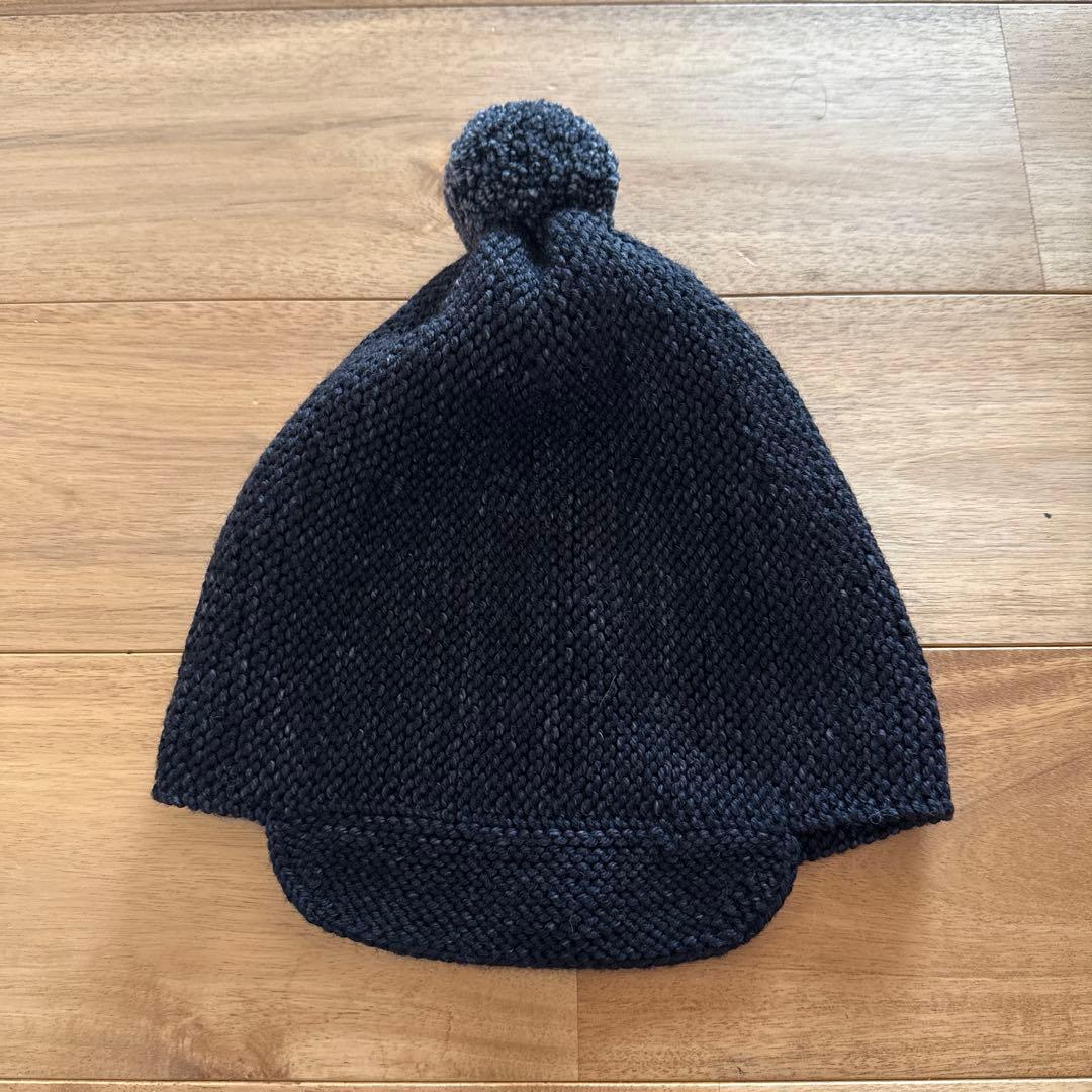 未使用　mishaandpuff ニット帽　4-8y