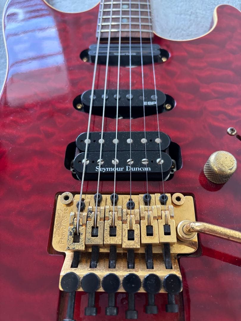 Schecter エレキギター レッド