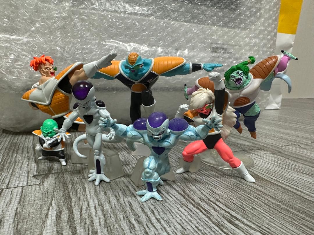ドラゴンボール HG 初版 フリーザ ザーボン ギニュー特戦隊 フィギュア