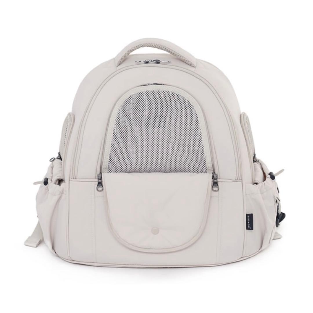 SSOOOK 両窓フロントバッグ SO-CA413 XL ベージュ