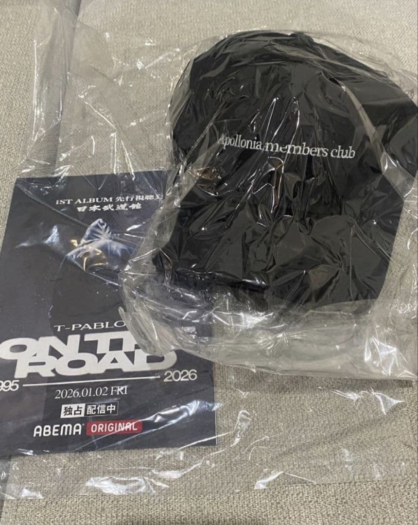 Apollonia members club t-pablow 武道館 キャップ