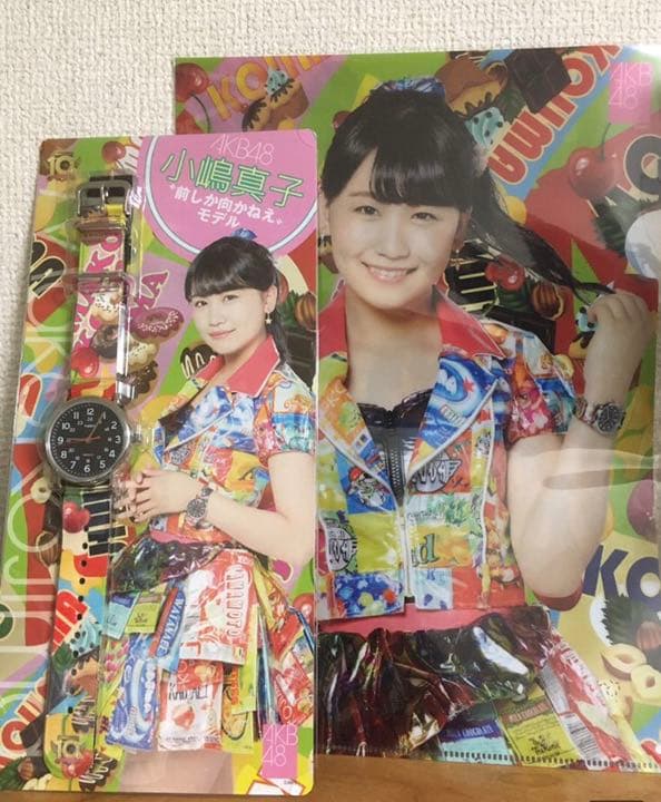 AKB48 小嶋真子 TIMEX 腕時計未使用 定価12420円 10週年 限定
