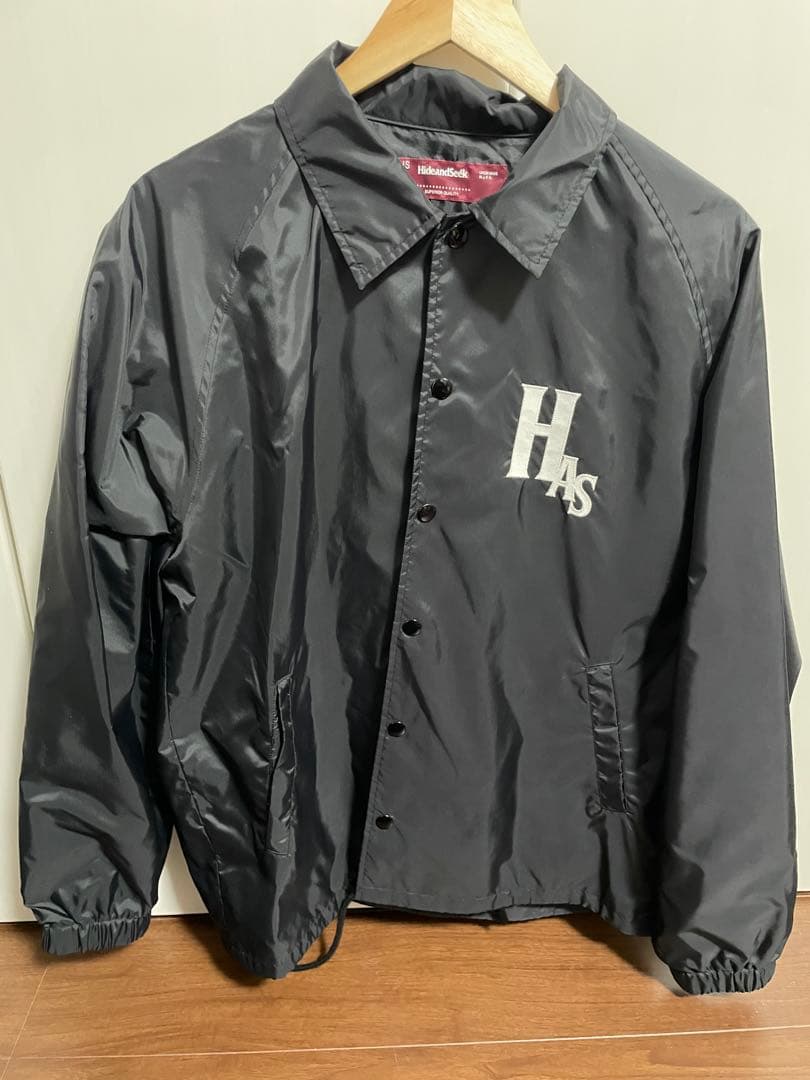 hide and seek コーチジャケット team jacket coach