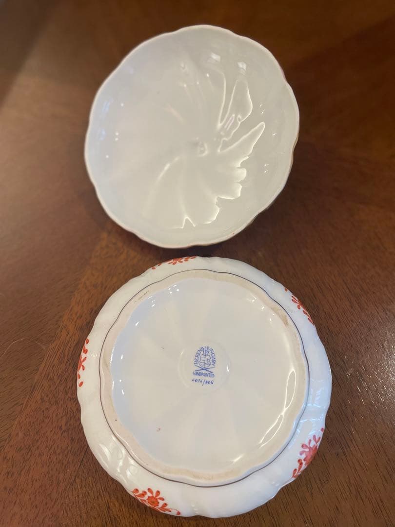 ヘレンド アポニー オレンジ ボンボン入れ