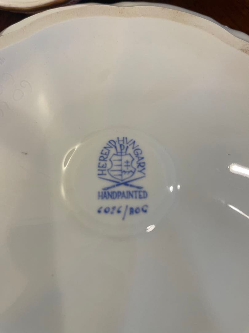 ヘレンド アポニー オレンジ ボンボン入れ