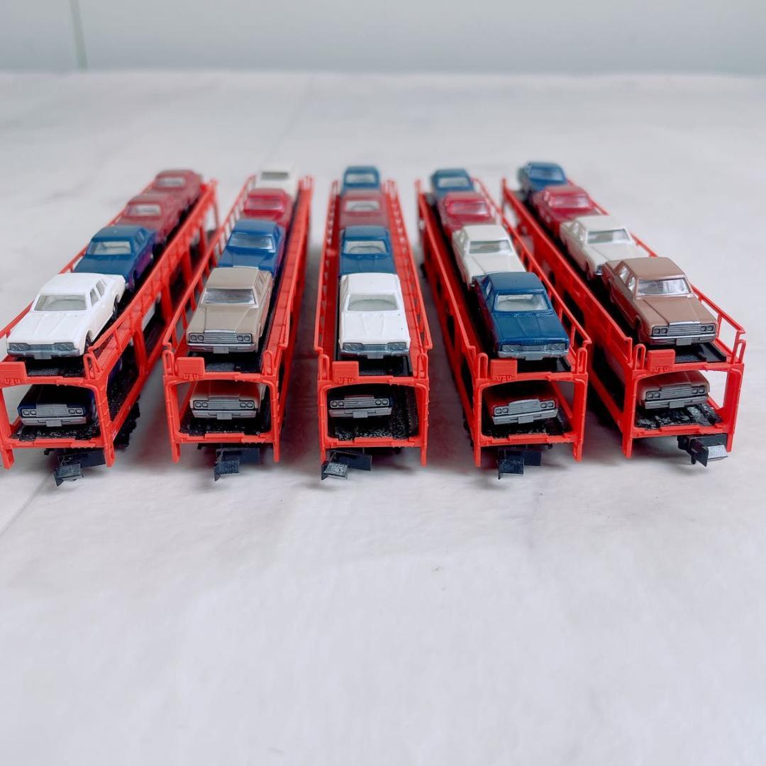 KATO カトー Nゲージ　車運車 ク5000　車両 5両 N1991
