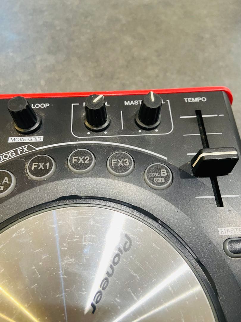 Pioneer DDJ-WEGO DJコントローラー パイオニア　レッド