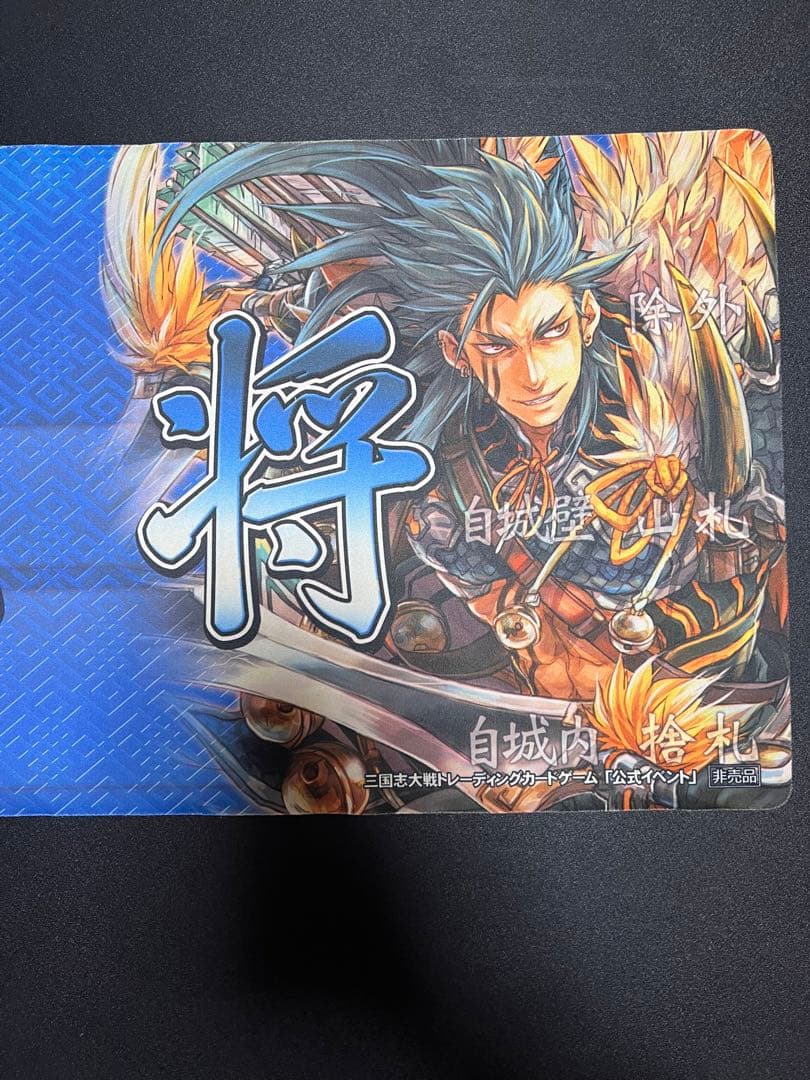 【非売品・大会賞品】豪将（甘寧）三国志大戦TCG 称号プレイマット