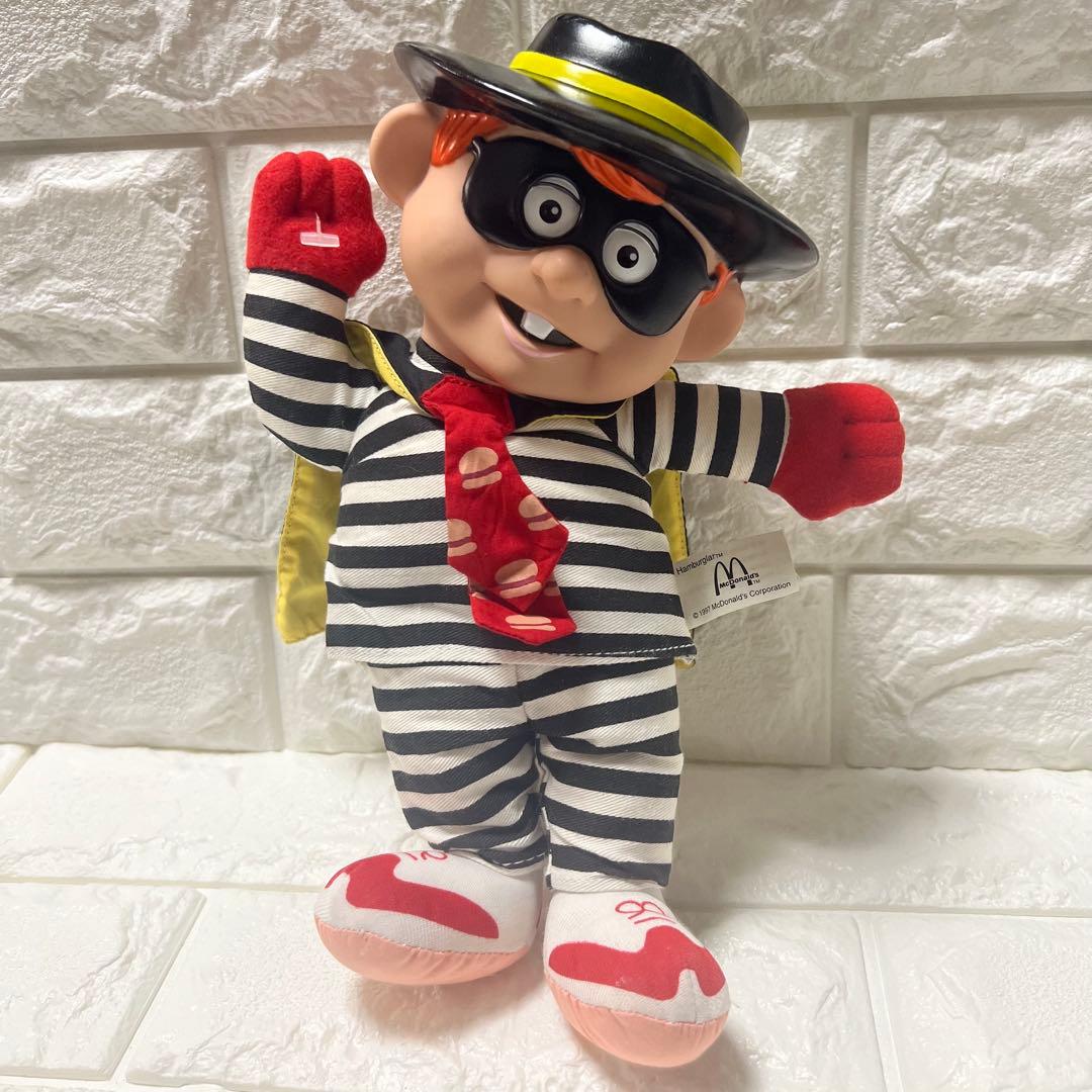90s ビンテージ）マクドナルド　ノベルティ　ぬいぐるみ　希少な4体セット