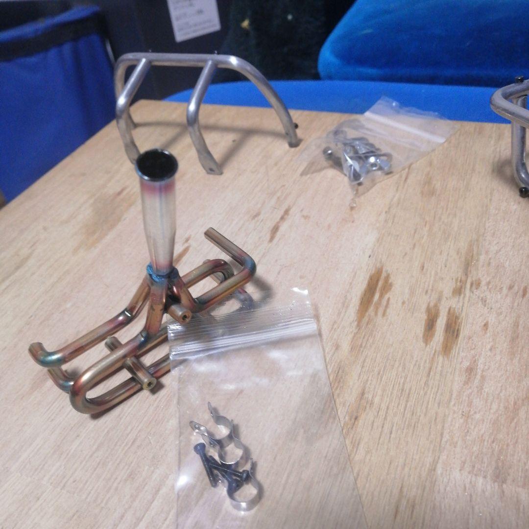 ワーゲンオフローダー　豪華3点セットFバンパー.Rガード.社外マフラーB2