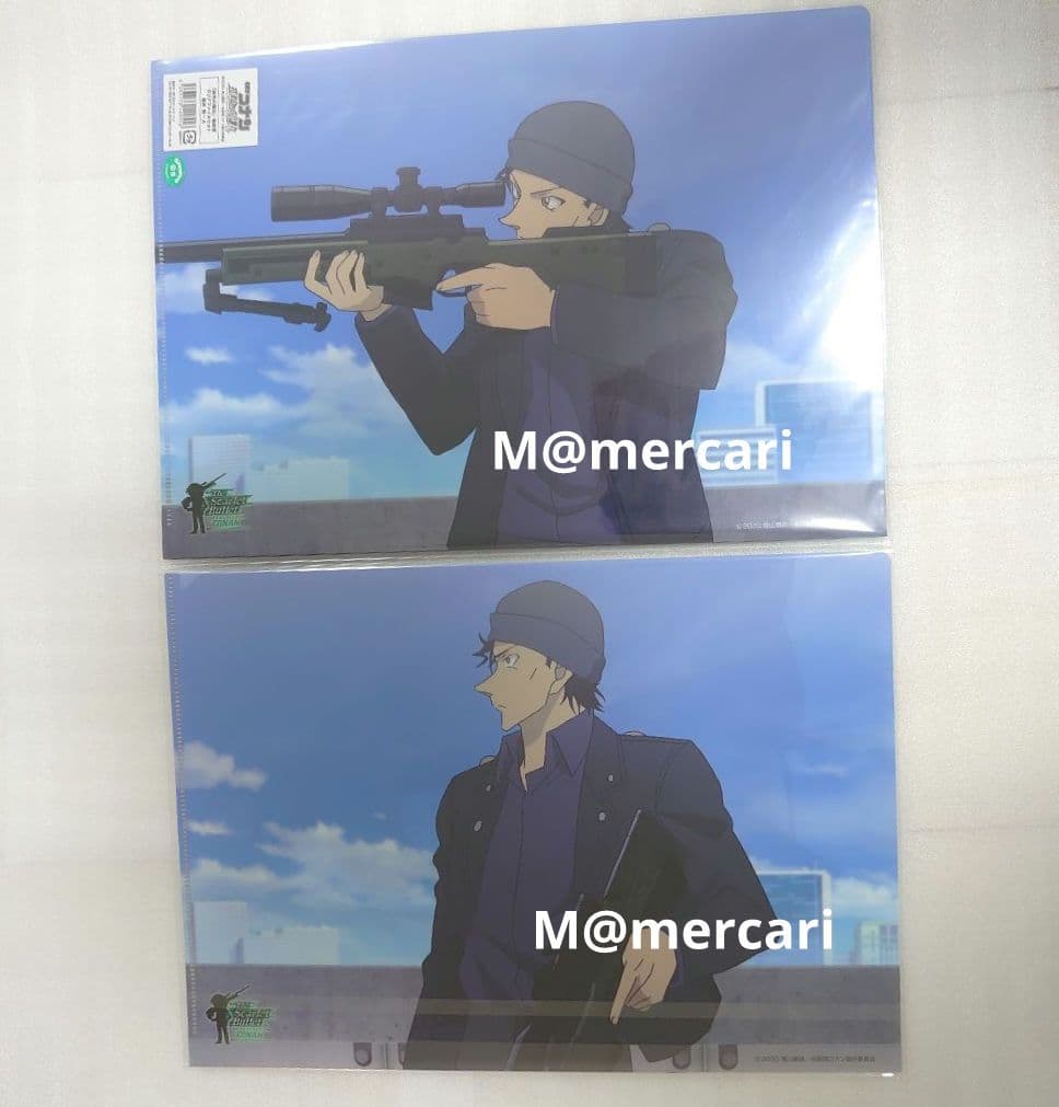 名探偵コナン 赤井秀一 緋色の弾丸 場面写 クリアファイル 8枚セット