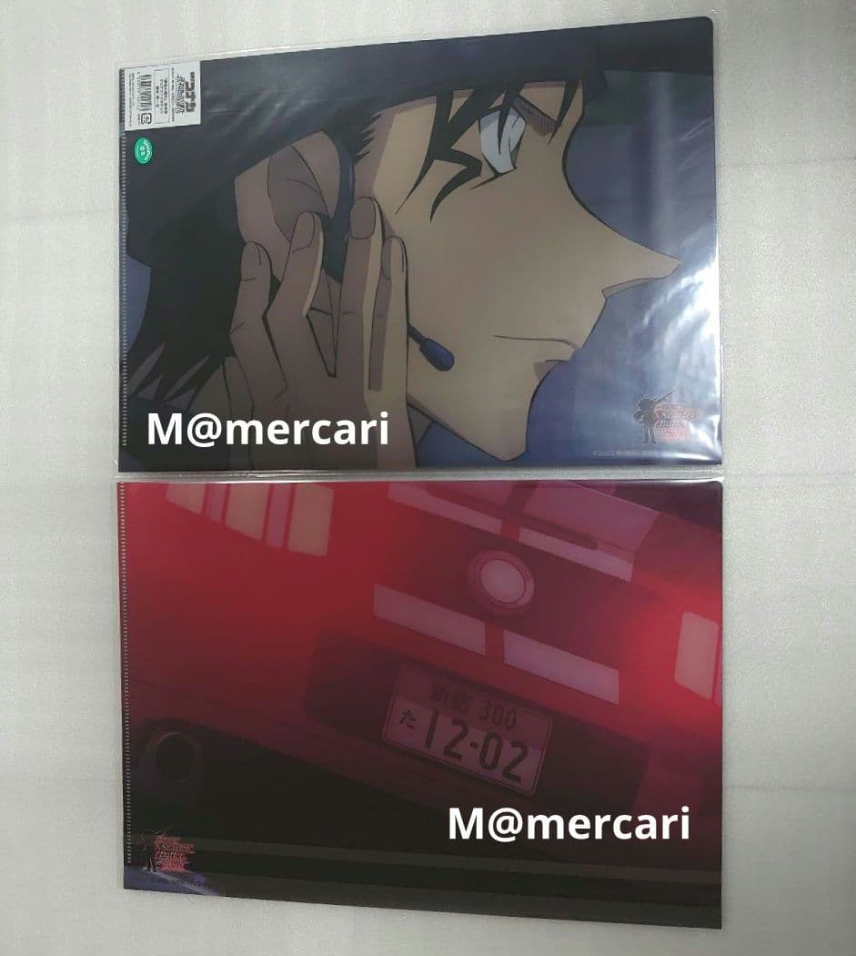 名探偵コナン 赤井秀一 緋色の弾丸 場面写 クリアファイル 8枚セット