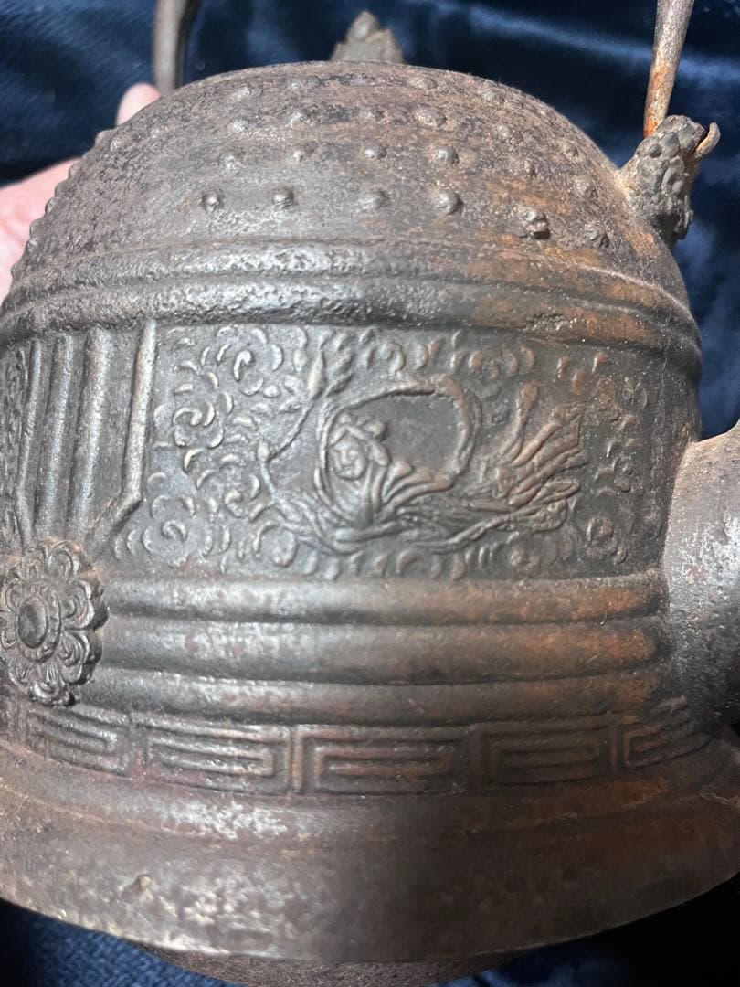 ア*ネ様 骨董品 鉄瓶