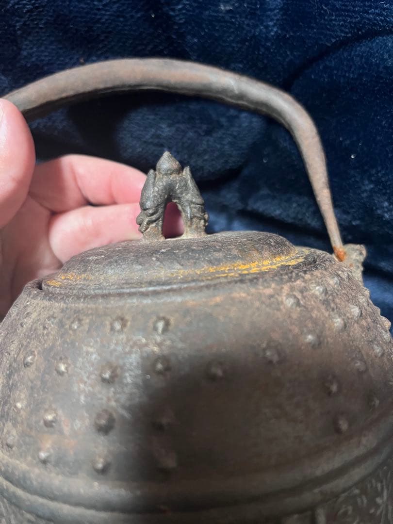 ア*ネ様 骨董品 鉄瓶