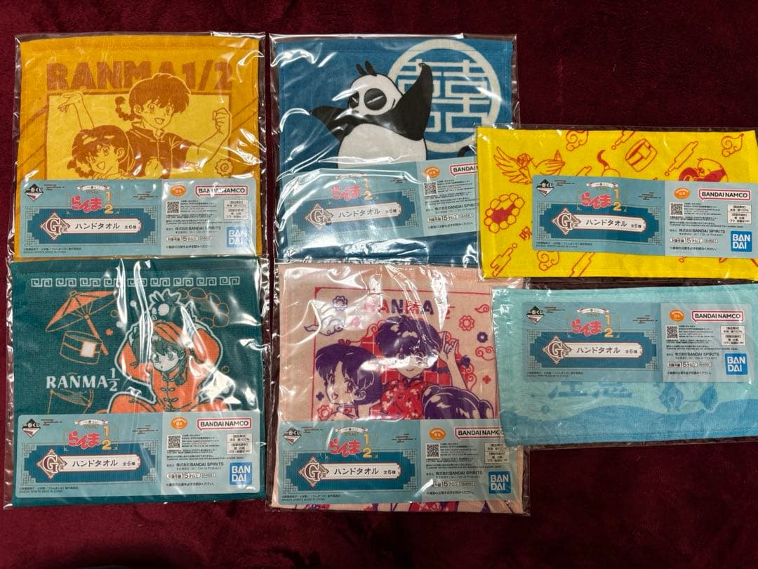 らんま 1/2 一番くじ　D賞　E賞　その他詰め合わせセット