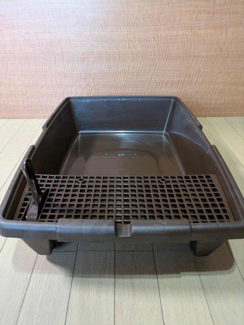 【3個売り】猫トイレ 蓋付き 大きめサイズ幅44cm,奥行62cm,高さ42cm