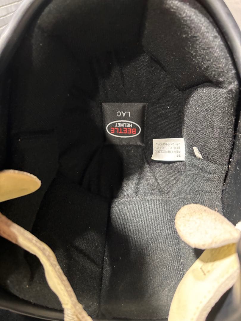 BEETLE ジェットヘルメット クリーム色