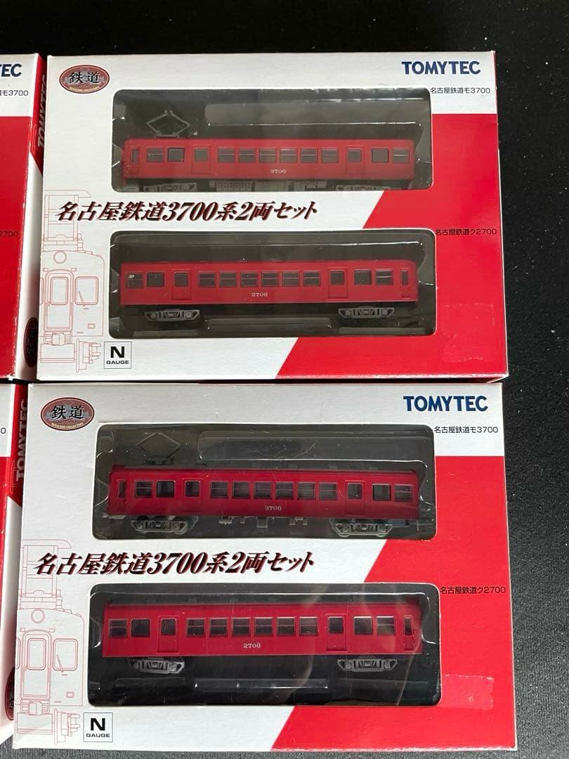 名鉄3700系　4セット　Mユニット　TOMYTEC。
