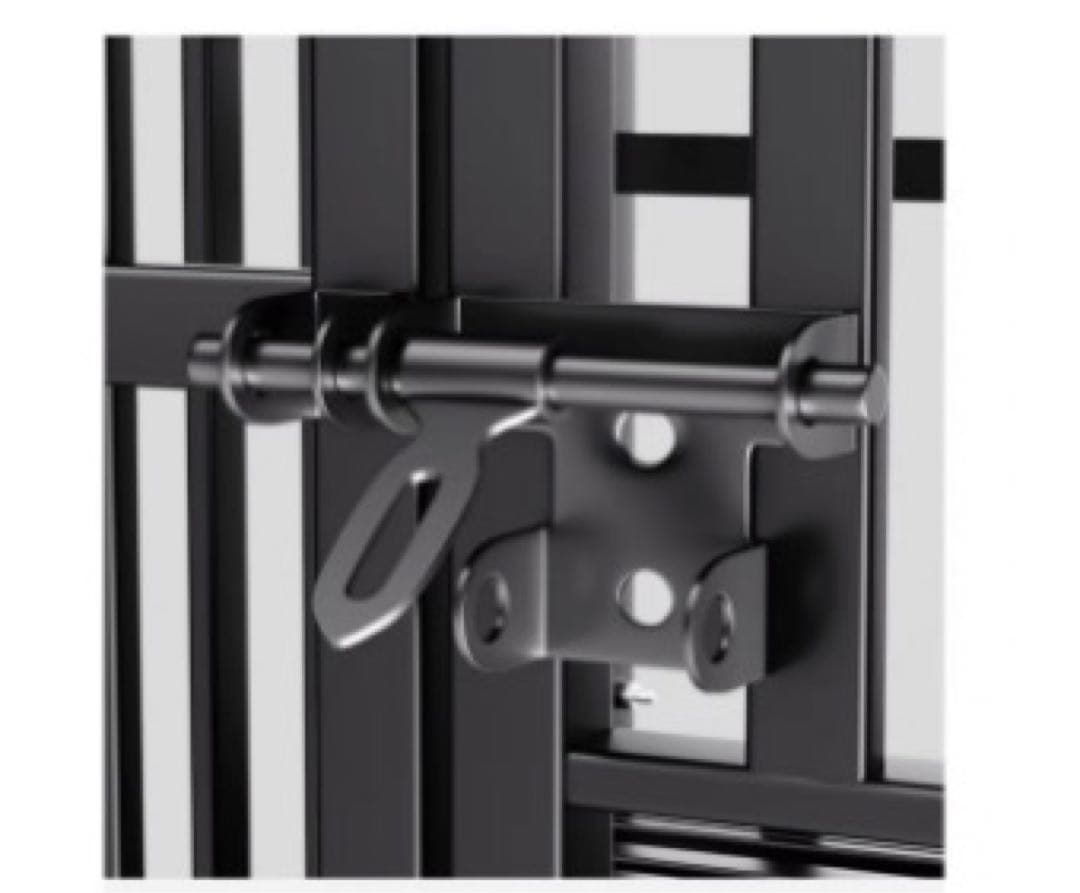 ペットケージ　犬用品　大型犬　中型犬　メタル製　95X65X85