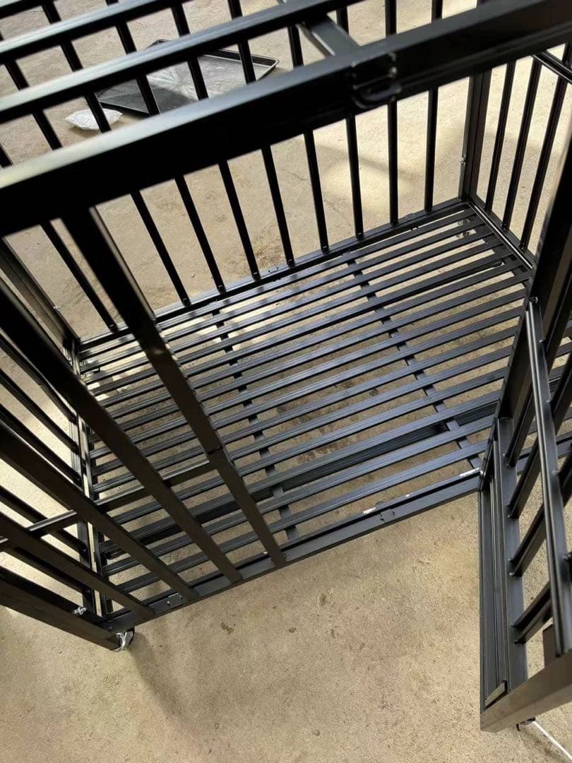 ペットケージ　犬用品　大型犬　中型犬　メタル製　95X65X85